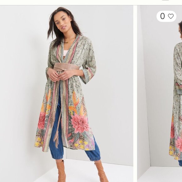 Bl^nk anthropologie Tinopi Open Front Cardigan - Picture 1 of 11